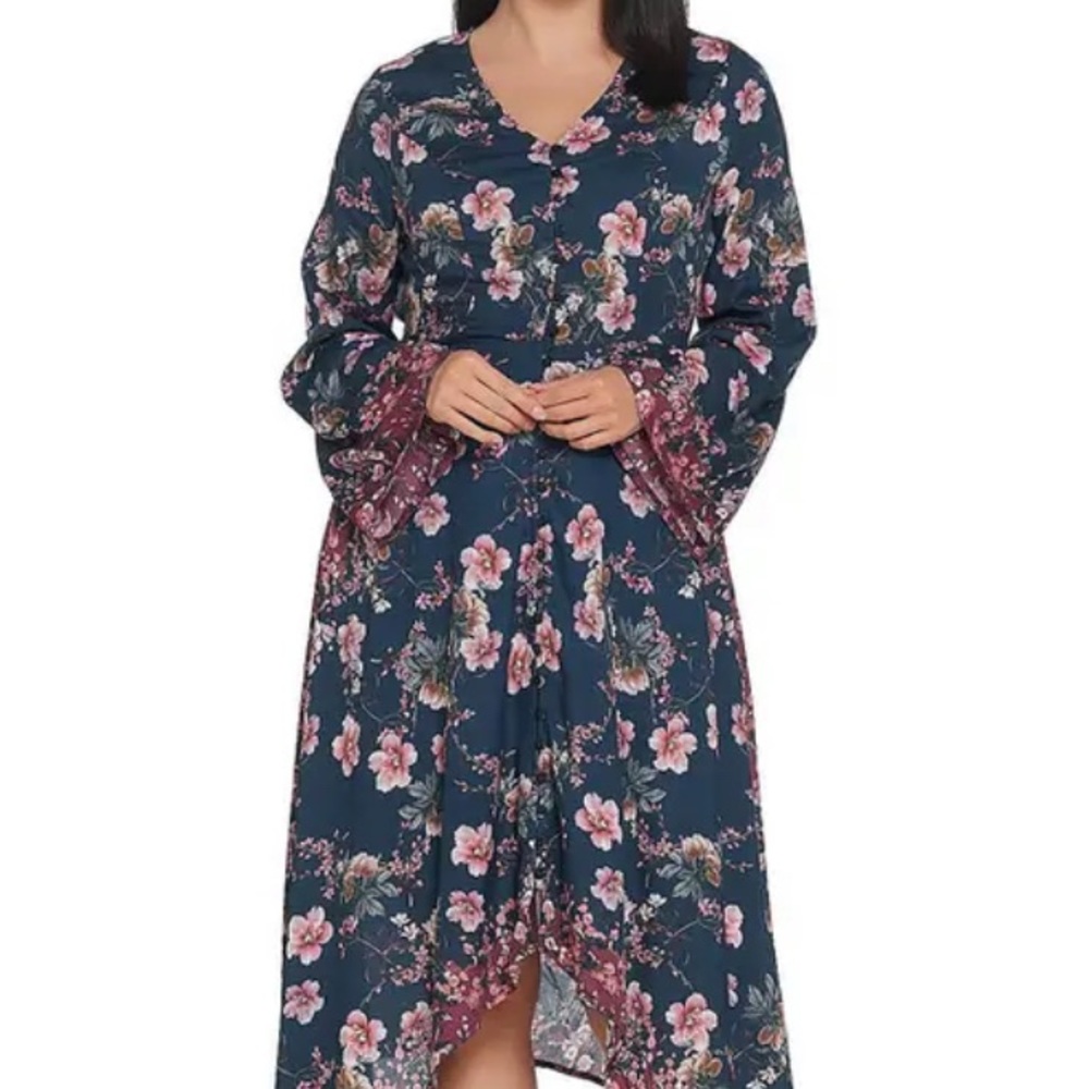 Tolani, Clara dress, size M, asymmetric, NWT